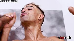 I ended up giving it to those young cariocas. Wild anal action in POV style.