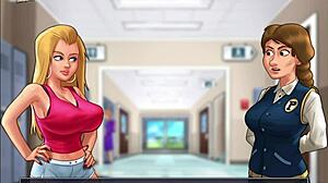 Want to see the milf's big tits and ass in summertime saga 105?