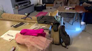 fitness model hot tight pussy turns yoga shoot into handjob