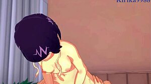 Kyoka Jiro, Mina Ashido, Izuku Midoriya In Wild Action