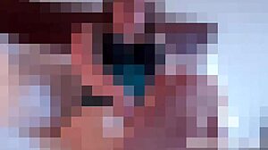 Just chilling while she makes me smell her perfect white socks