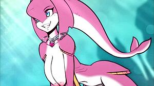 yo, check mipha from legend of zelda hentai compilation