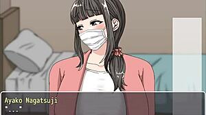 ayako's scramble heats up as she chats with strangers online