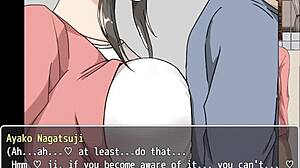 ayako's scramble heats up as she chats with strangers online