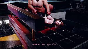 3d bbw asian slut fucked hard by fat boss creampie