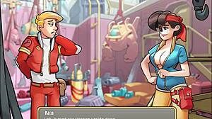 Valerie Trades Her Sexy Mature Body in Space Rescue Code Pink 3D Hentai Game