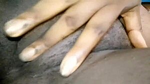 Pink wet pussy gets intense close-up solo masturbation