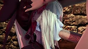 Overlord 3D Hentai - Shalltear Bloodfallen Offers Uncensored Blowjob in Wild POV Scene