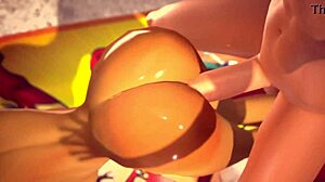 Hey Babe, Wanna See My Oily Pussy Get Pounded in 3D Beach Animation?