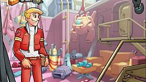 Valerie Trades Her Sexy Mature Body in Space Rescue Code Pink 3D Hentai Game