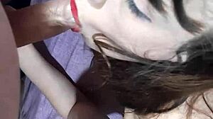 Stepsister Starts with Blowjob Before I Pound Her Hard and Cum on Face. Her Big Ass Drives Me Wild!