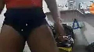 morena dancing with big ass babe