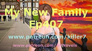 My New Family 407 Brings Wild Anime Action with Redhead and Blonde Milf