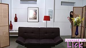 Licensed to Lick - Georgia Jones Gets Her Pussy Devoured by Stepmom