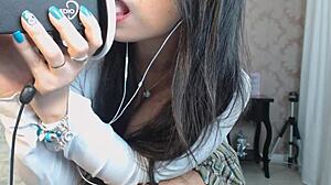 Latina Strips Clothes, Gives Jerk Instructions