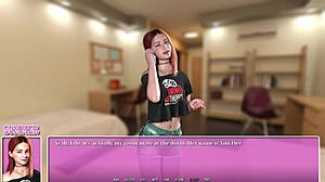 Summer City 06 - Petite Redhead Enjoys Ramen