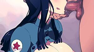 Dragon Ball Hentai XXX with Wild Monster Cartoon Action