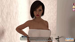 Ep18 unveils Eve caught masturbating in shower, helping the hotties with steamy 3D action.