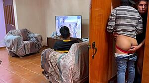 stranger sneaks in to fuck my boyfriend. 😏