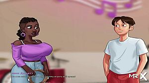 I’m blown away by this cartoon milf babe getting a creampie in Summertimesaga’s wild flute scene.