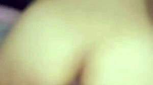 Wet Asian Girlfriend Orgasms on White Cock!