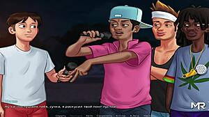 I’m blown away by this cartoon milf babe getting a creampie in Summertimesaga’s wild flute scene.