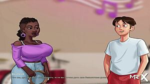 I’m blown away by this cartoon milf babe getting a creampie in Summertimesaga’s wild flute scene.