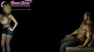 Wow, big boobs girls dancing sexy for project