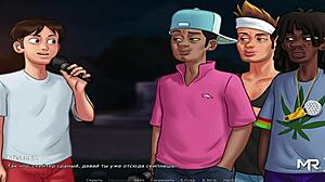 I’m blown away by this cartoon milf babe getting a creampie in Summertimesaga’s wild flute scene.