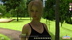 Ep18 unveils Eve caught masturbating in shower, helping the hotties with steamy 3D action.