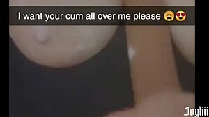 Joyliii Sexts Best Friend’s Dad on Snapchat Until Explosive Cum!