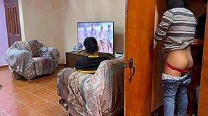 stranger sneaks in to fuck my boyfriend. 😏