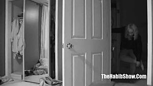 layla red flaunts her thick juicy booty in the hood