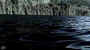 Supernatural Sexy Bikini Girl Swimming In The Pool.