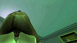 hey, wanna see a black man pound a redhead in her room?