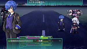 hentai schoolgirl police action in japanese game play