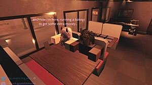 Bakery worker slammed hard in rough POV doggystyle action