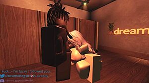 Bakery worker slammed hard in rough POV doggystyle action