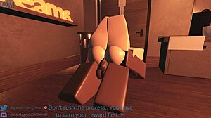 Bakery worker slammed hard in rough POV doggystyle action