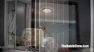 layla red flaunts her thick juicy booty in the hood