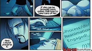 Last Resort Unveils Robot Sex Dolls. Hentai Threesome with Machine Toys and Big Cock Action!