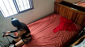 i was about to fuck my stepbrother when his wife interrupted our homemade scene