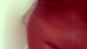 Pretty Amateur Bent Over, Masturbating Solo with Small Tits in Sweaty Bed Scene.