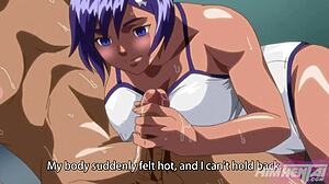 Sensei, your big cock won't fit in my tight pussy