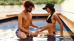 Dani Cardona and Camilo Brown get wild when alone