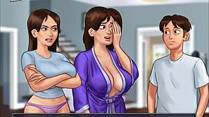 Summertime Saga 43: Big Tits And Monster Cock Erotic Action!