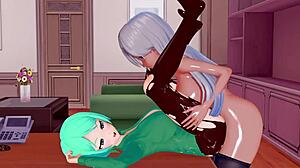 check out this 3d hentai futa sex with big tits