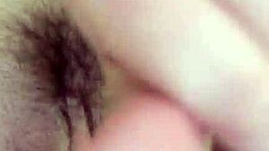 this teen 18+ amateur is guzzling a monster cock so hardcore in the video