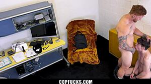 Brat Boy Punished By Gay Mall Officer!