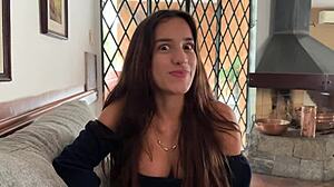 Busty Skinny 18Yo Blowjob Casting!